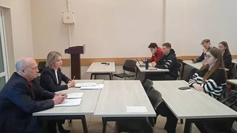 Представитель Законодательного собрания Калининградской области провела мастер-класс в БФУ им. И. Канта