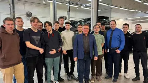 Сотрудники автотранспортного предприятия Exeed провели  практико-ориентированное занятие со студентами БФУ