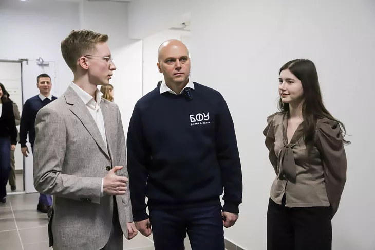 Ко Дню студента: Президент России Владимир Путин открыл общежития в&nbsp;кампусе «Кантиана» |  8