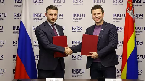«Готовы трудоустраивать, брать на&nbsp;практику и&nbsp;помогать»: БФУ и&nbsp;Черняховск подписали соглашение о&nbsp;сотрудничестве