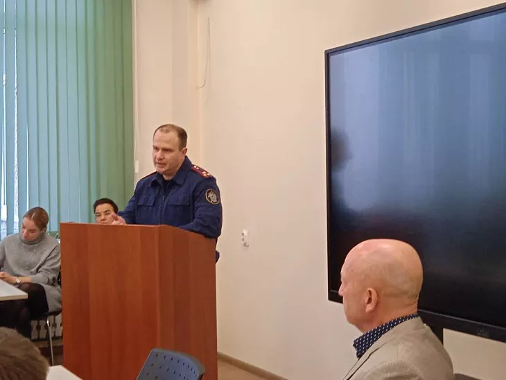 Представитель Следственного комитета РФ провел мастер-класс в БФУ им. И. Канта |  1