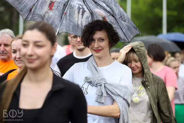 Спортивная эстафета под&nbsp;летним дождем: как&nbsp;проходил первый этап общеуниверситетского Кубка поколений |  8