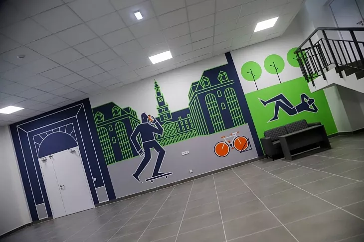 Исторический момент: в&nbsp;первое общежитие неокампуса селятся студенты |  7