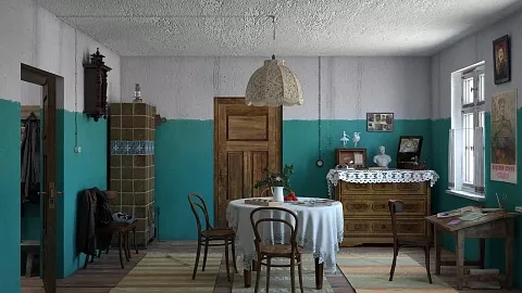 Цифровая история: ученые БФУ воссоздали в&nbsp;3D быт калининградской семьи 1946 года