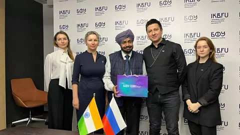 Состоялся визит директора Партапского педагогического колледжа в БФУ им. И. Канта
