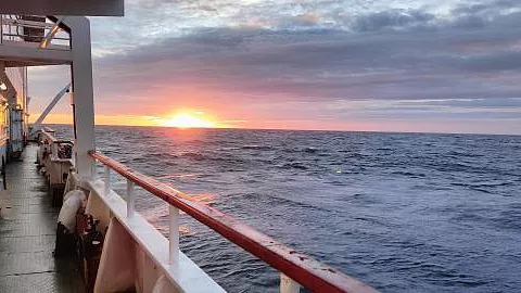 Студенты БФУ вернулись из морской экспедиции по Балтийскому морю 