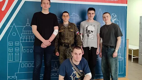 Кровь во благо: студенты Военного учебного центра БФУ им. И. Канта пополнили банк крови и регистр доноров костного мозга