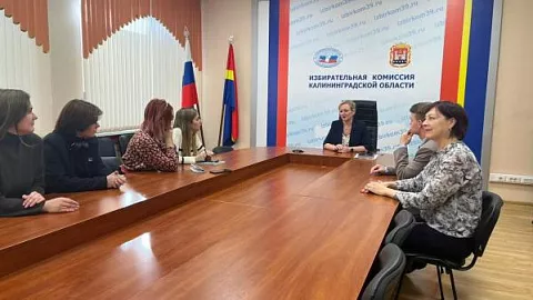 Студенты БФУ им. И. Канта встретились с заместителем Председателя Избирательной комиссии Калининградской области