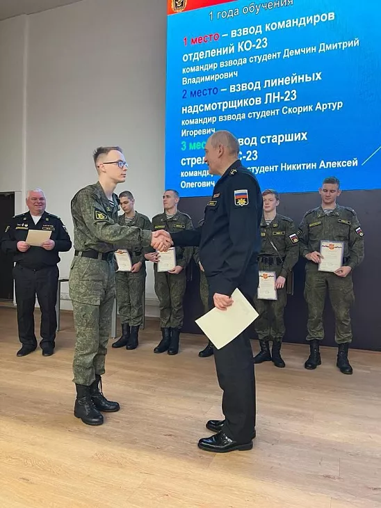 В Военном учебном центре БФУ подвели итоги года |  3