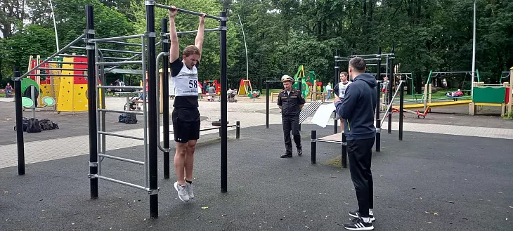 В Военном учебном центре БФУ продолжаются конкурсные испытания по физической культуре |  3