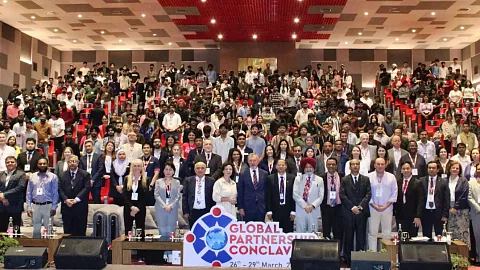 Делегация БФУ им.&nbsp;И.&nbsp;Канта приняла участие в&nbsp;Глобальном форуме партнерства в&nbsp;Индии