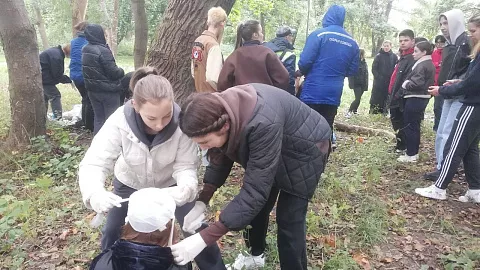 Студенты Медицинского колледжа БФУ им. И. Канта отрабатывают навыки первой помощи в условиях природных катастроф