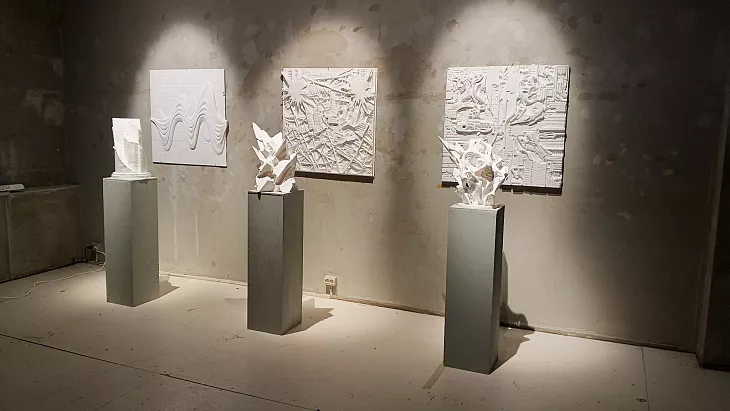 Специалист БФУ по&nbsp;3D-печати представил уникальный триптих на&nbsp;фестивале «Частоты 7.0. Против метода — бесконечная наука» |  3