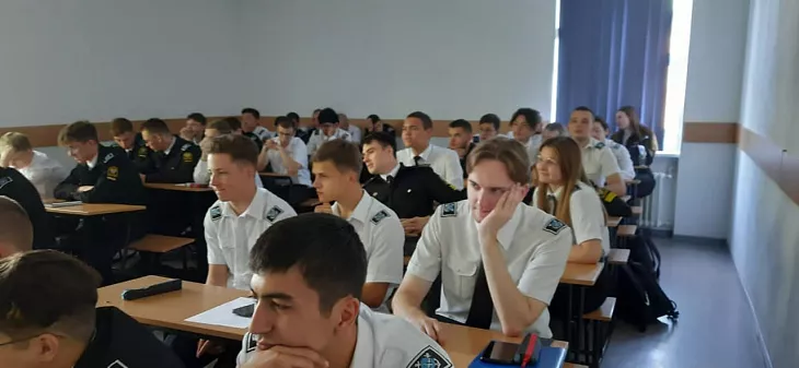 Специалисты Координационного центра БФУ провели мероприятия для&nbsp;курсантов Балтийской государственной академии рыбопромыслового флота |  1