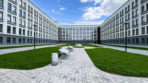 Территория кампуса «Кантиана» благоустроена более чем на 50%