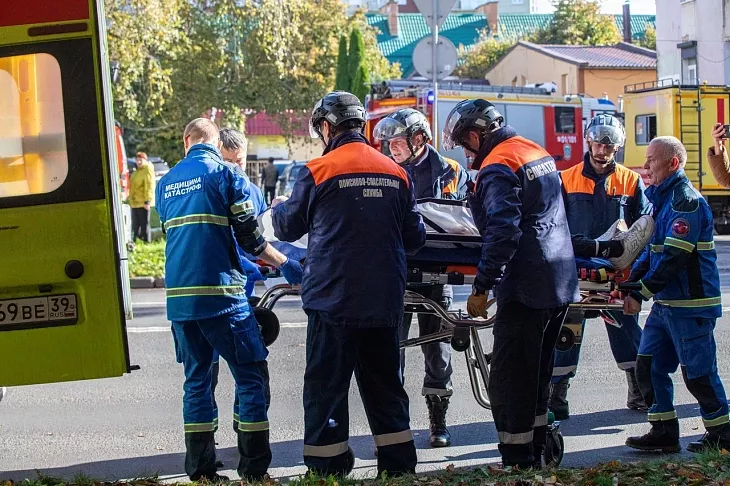 «Сдали на&nbsp;отлично»: фоторепортаж о&nbsp;пожарно‑тактических учениях в&nbsp;общежитии БФУ им.&nbsp;И.&nbsp;Канта |  5