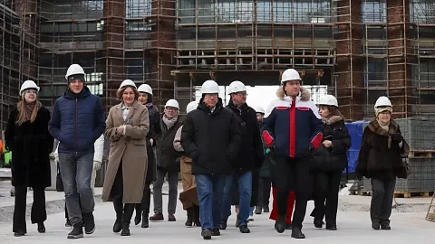 Самые смелые мечты становятся реальностью: члены Ученого совета БФУ им.&nbsp;И.&nbsp;Канта посетили строящийся кампус «Кантиана»