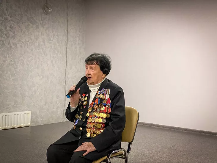 Студенты БФУ встретились с&nbsp;ветераном Великой Отечественной войны |  1