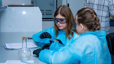 В центре развития современных компетенций детей БФУ завершилась каникулярная школа «Профессии будущего»