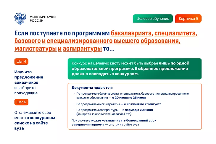 Как поступить на&nbsp;целевое обучение в&nbsp;БФУ: пошаговая инструкция для&nbsp;абитуриентов |  5