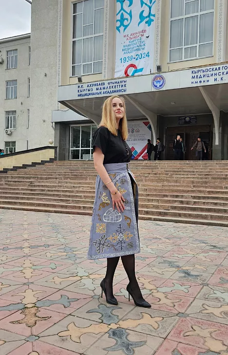 Ученый-медик БФУ заняла три призовых места за доклады на международных «Днях науки-2024» в Кыргызстане |  2