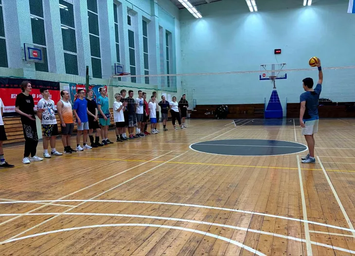 День студента по-спортивному: в&nbsp;Институте высоких технологий БФУ им.&nbsp;И.&nbsp;Канта прошел турнир по&nbsp;волейболу |  1