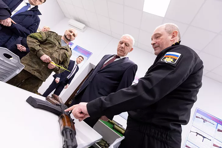 Представитель президента посетил Военный учебный центр БФУ |  6