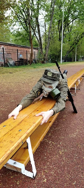 Военно-учебный центр БФУ провел спортивный праздник к&nbsp;81 годовщине Великой Победы |  7