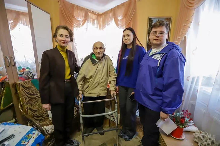 Ко Дню защитника Отечества — студенты и&nbsp;сотрудники университета поздравляют ветеранов Великой Отечественной войны |  1