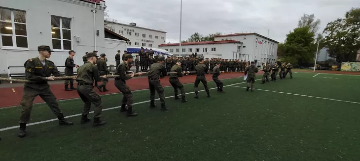 Военно-учебный центр БФУ провел спортивный праздник к&nbsp;81 годовщине Великой Победы |  9