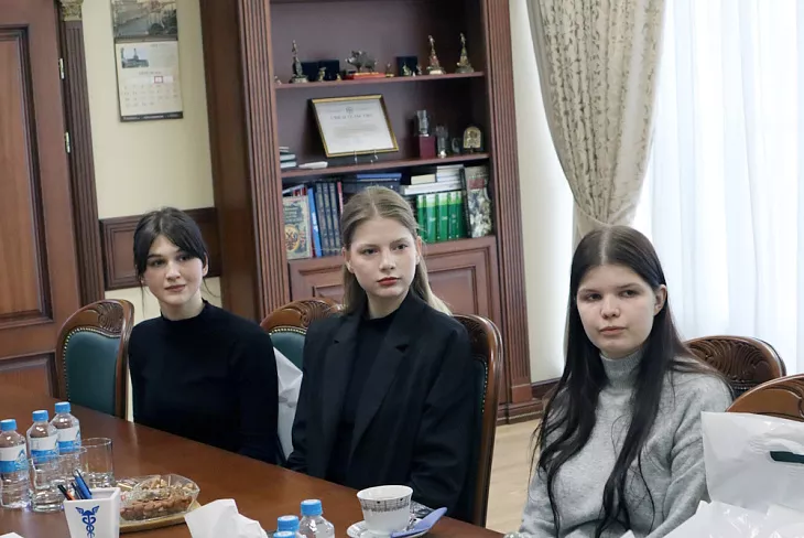 Президент Калининградской торгово-промышленной палаты встретился со&nbsp;студентами БФУ |  1