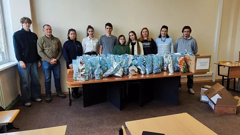 Благотворительная акция «Письмо солдату» и&nbsp;новогодние подарки от&nbsp;студентов БФУ им.&nbsp;И.&nbsp;Канта