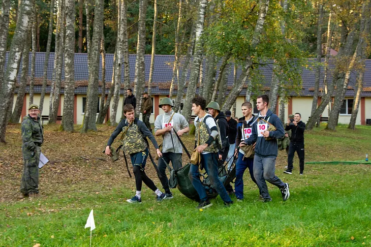 Доверие и сплоченность: студенты БФУ им. И. Канта приняли участие в военной эстафете (видео) |  2