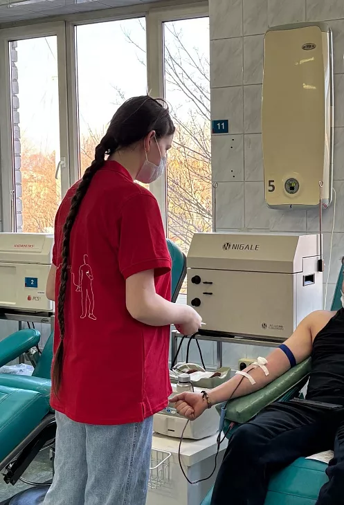 Волонтеры-медики БФУ им. И. Канта провели донорскую акцию |  2