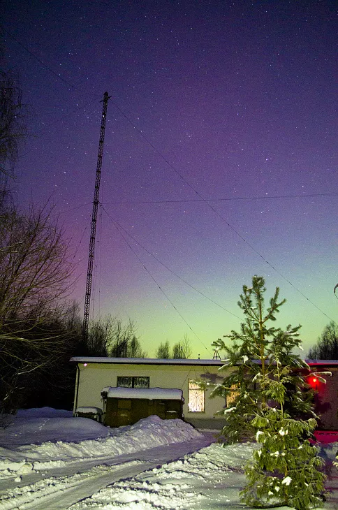 Полярное сияние в&nbsp;Калининграде: астрономическое сообщество БФУ делится уникальными фото |  2