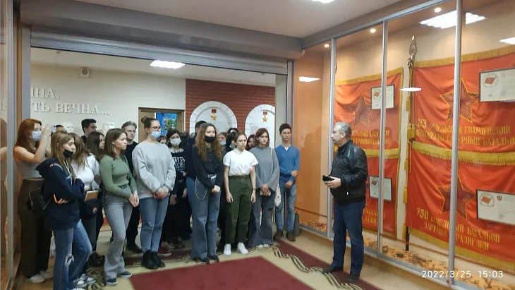         Студенты Университетского колледжа БФУ посетили музей 11-ой гвардейской общевойсковой Краснознаменной армии |  8