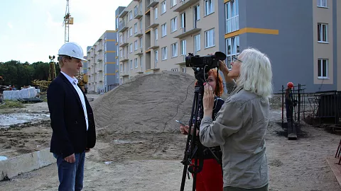 «Первый канал» показал сюжет о строительстве комплекса общежитий для студентов БФУ им. И. Канта