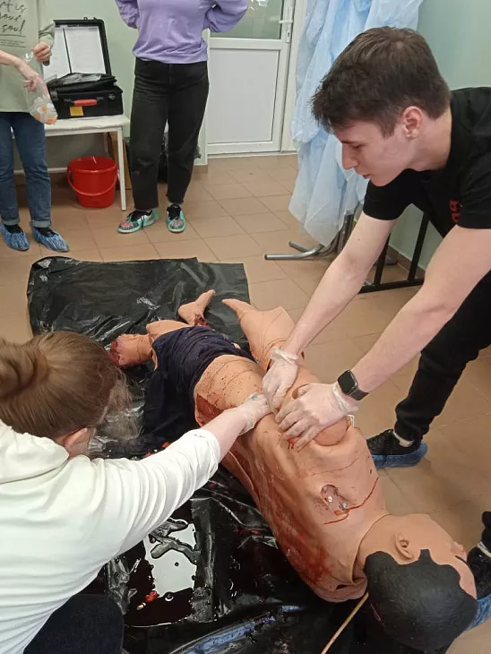 В Симуляционном центре прошло занятие для&nbsp;студентов ОНК «Институт управления и&nbsp;территориального развития» |  2