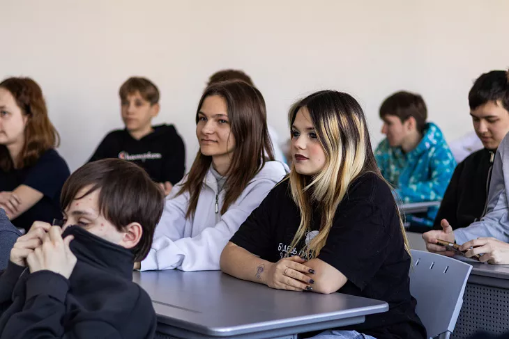 Магистрант БФУ провела профилактическое занятие для&nbsp;школьников Черняховска |  3