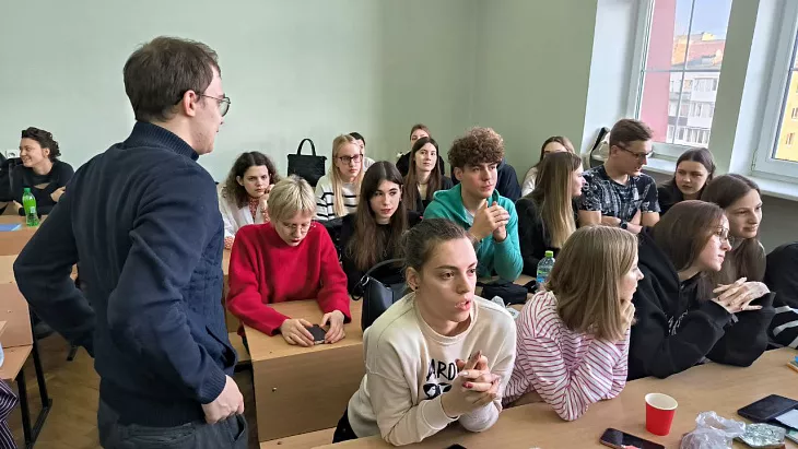 председатель Молодежной избирательной комиссии рассказал студентам БФУ об электронном дистанционном голосовании  |  1