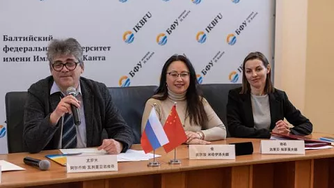 Состоялась онлайн-встреча представителей БФУ им. И. Канта и Университета Хуайхуа