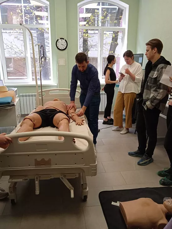 В Симуляционном центре прошло занятие для&nbsp;студентов ОНК «Институт управления и&nbsp;территориального развития» |  3