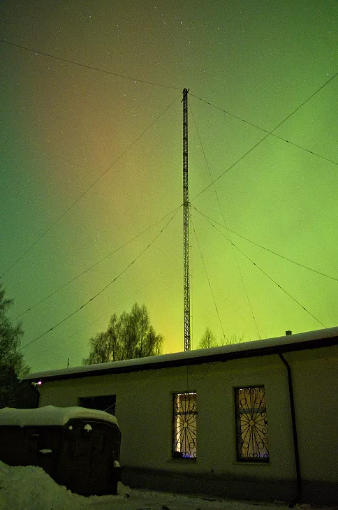 Полярное сияние в&nbsp;Калининграде: астрономическое сообщество БФУ делится уникальными фото |  1