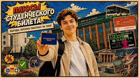 Льготы и&nbsp;бонусы для&nbsp;студентов в&nbsp;Калининграде: как&nbsp;экономить и&nbsp;получать максимум возможностей