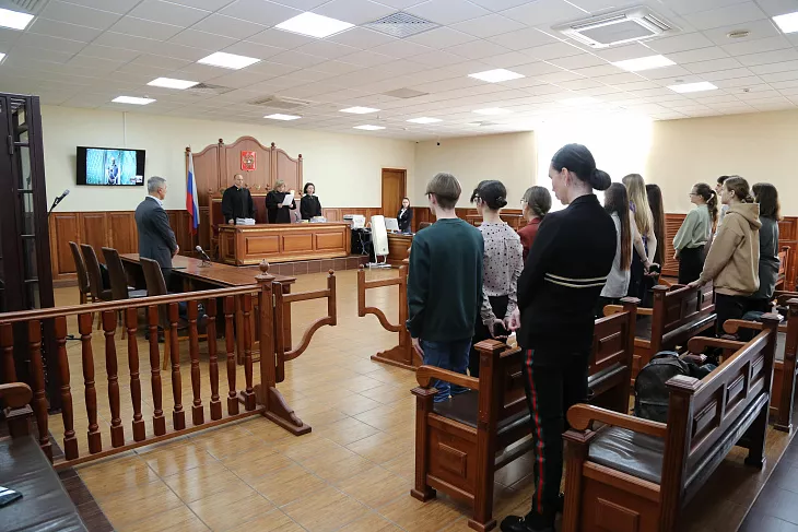 Для студентов-юристов прошли практико-ориентированные занятия в судах |  3