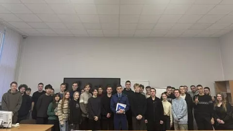 Студенты БФУ им. И. Канта встретились с представителем Калининградской транспортной прокуратуры