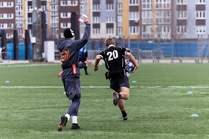 Сотрудники БФУ им.&nbsp;И.&nbsp;Канта заняли второе место в&nbsp;турнире по&nbsp;тэг-регби «Зимний сезон» |  6