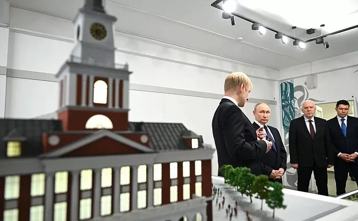 Владимир Путин о кампусе «Кантиана»: «Все реализуется так, как мы задумали» |  2