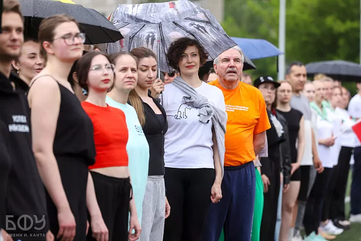 Спортивная эстафета под&nbsp;летним дождем: как&nbsp;проходил первый этап общеуниверситетского Кубка поколений |  7