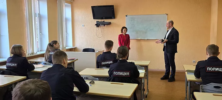 Координационный центр провел «Открытый диалог» для курсантов  МВД  |  1